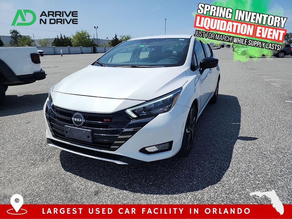 used 2024 Nissan Versa car, priced at $14,885