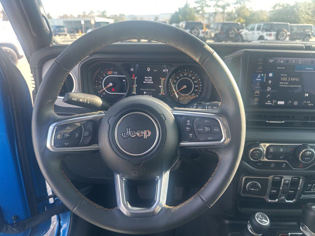 used 2024 Jeep Wrangler car, priced at $33,588