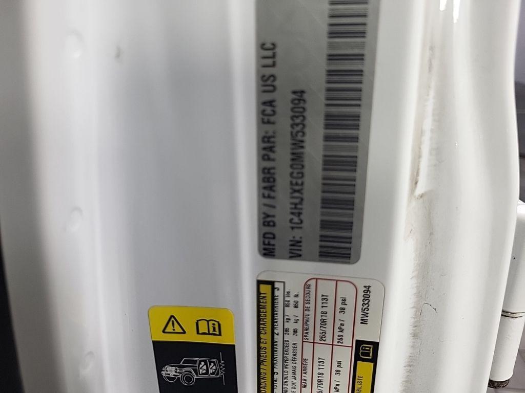 used 2021 Jeep Wrangler Unlimited car, priced at $19,888