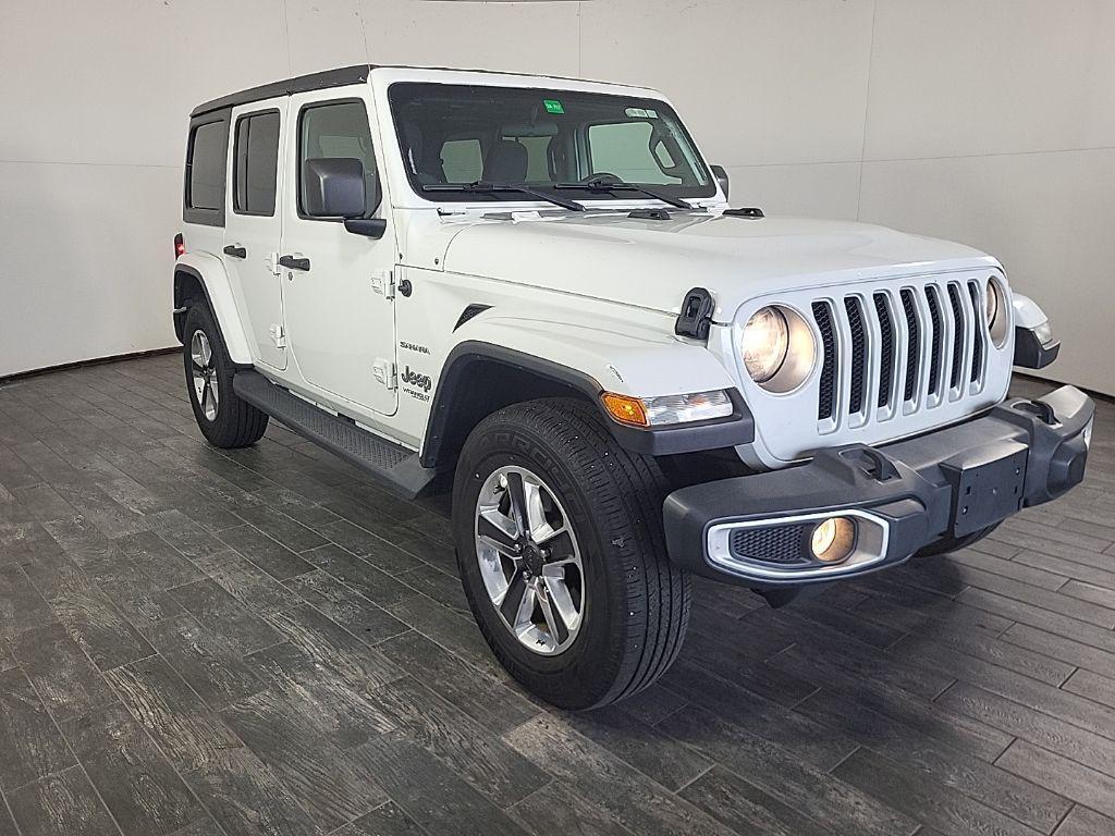 used 2021 Jeep Wrangler Unlimited car, priced at $19,888