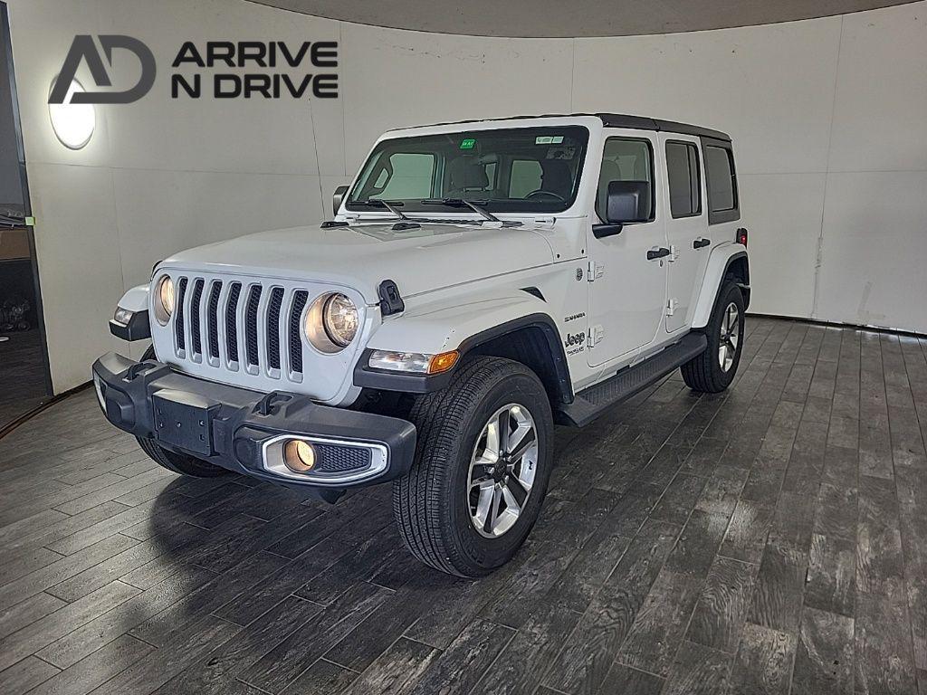 used 2021 Jeep Wrangler Unlimited car, priced at $19,888