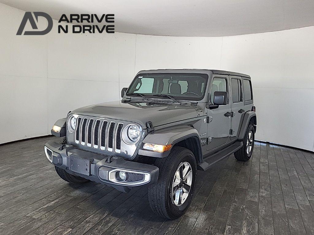 used 2021 Jeep Wrangler Unlimited car, priced at $21,888