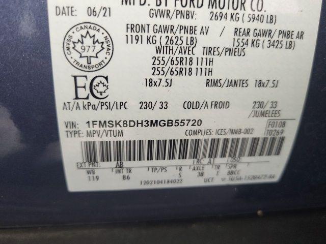 used 2021 Ford Explorer car, priced at $19,888