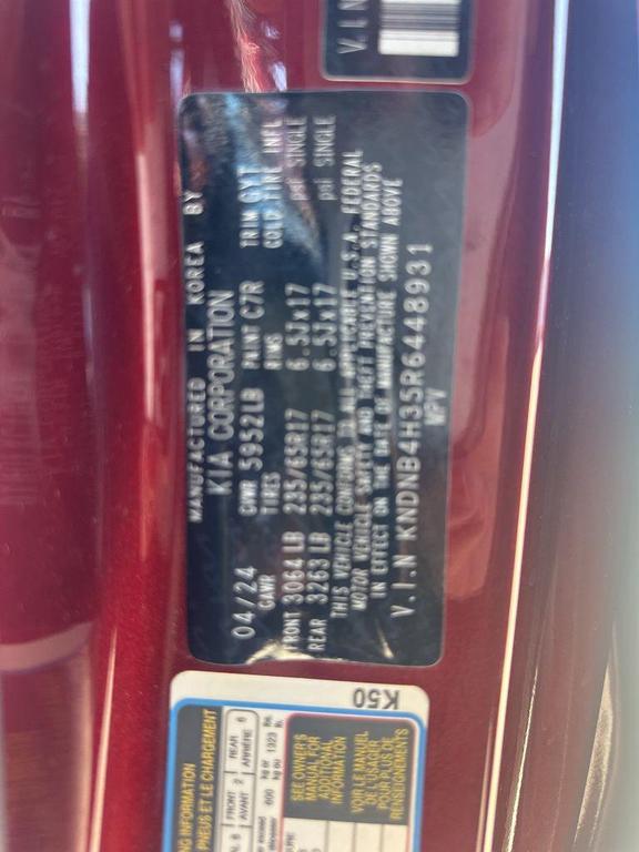 used 2024 Kia Carnival car, priced at $29,488