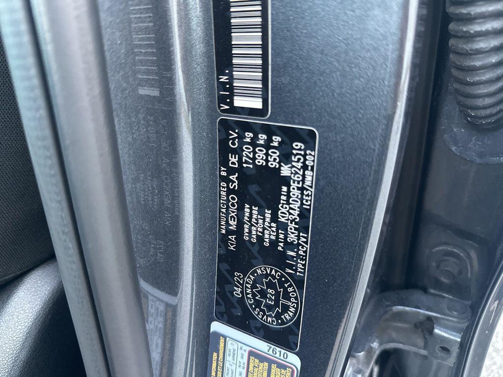 used 2023 Kia Forte car, priced at $13,989