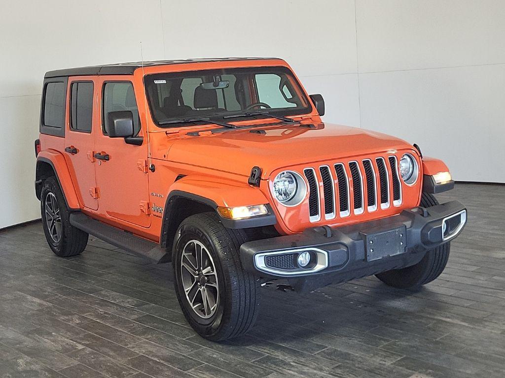 used 2023 Jeep Wrangler car, priced at $27,500