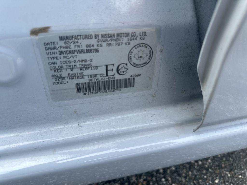 used 2024 Nissan Versa car, priced at $14,887