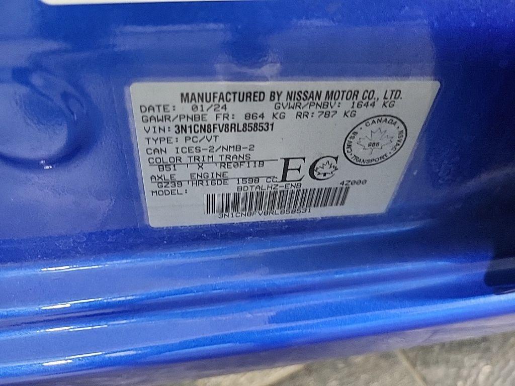 used 2024 Nissan Versa car, priced at $14,886