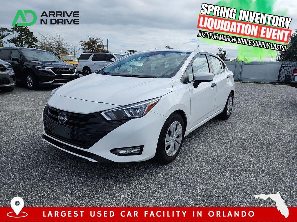 used 2024 Nissan Versa car, priced at $14,257