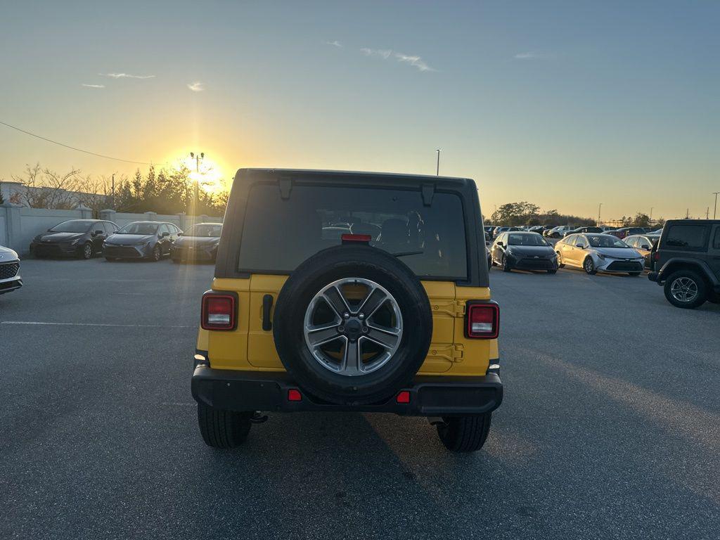used 2021 Jeep Wrangler Unlimited car, priced at $21,702