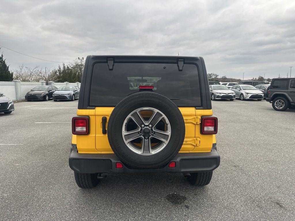 used 2021 Jeep Wrangler Unlimited car, priced at $22,488