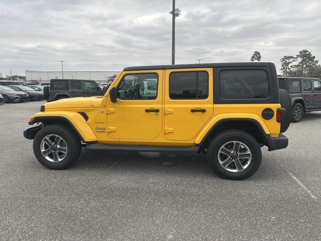 used 2021 Jeep Wrangler Unlimited car, priced at $22,488