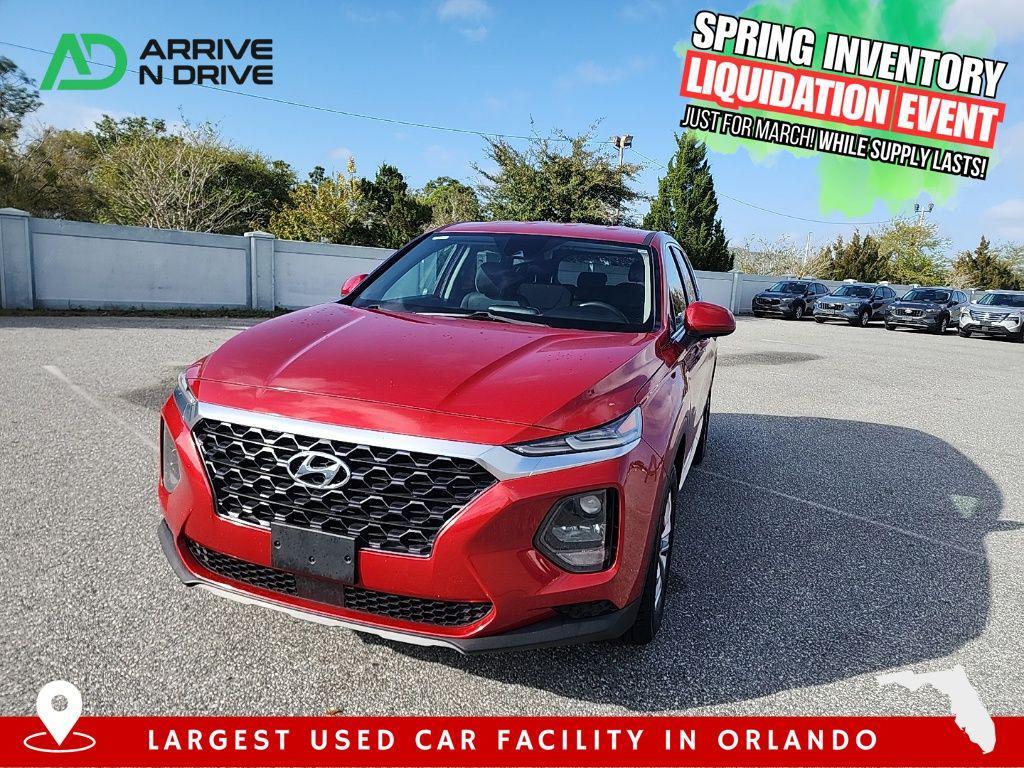 used 2019 Hyundai Santa Fe car, priced at $8,455