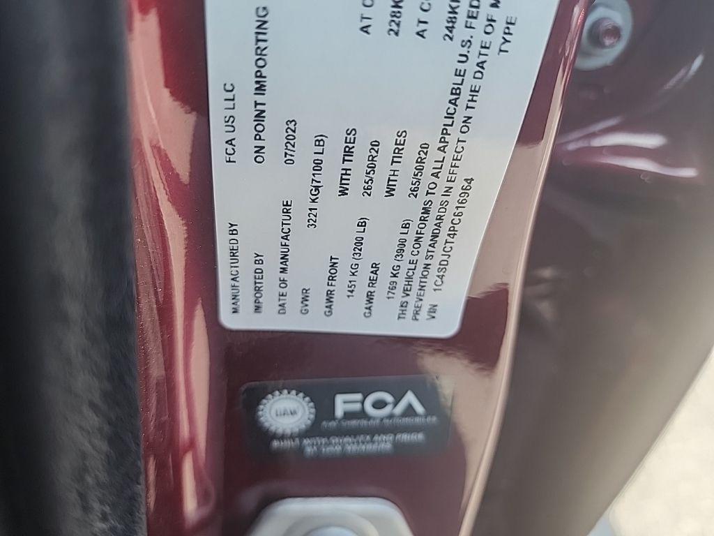 used 2023 Dodge Durango car, priced at $34,488