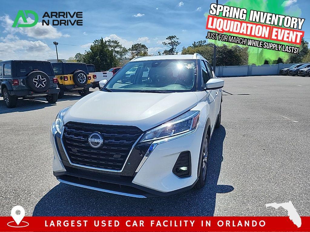 used 2024 Nissan Kicks car, priced at $16,888