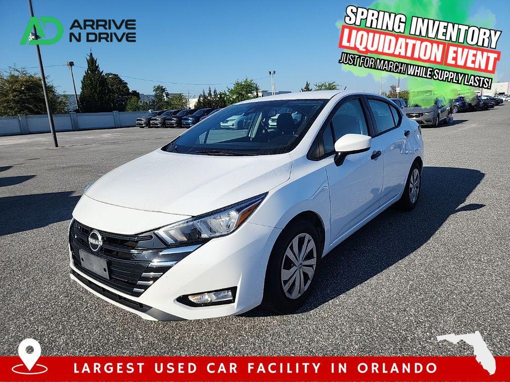 used 2024 Nissan Versa car, priced at $11,998