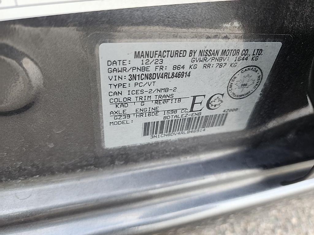 used 2024 Nissan Versa car, priced at $14,449