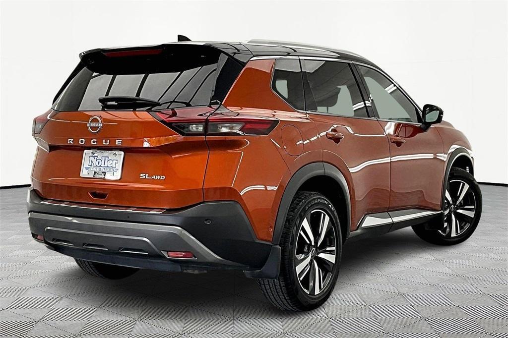 used 2022 Nissan Rogue car, priced at $24,237