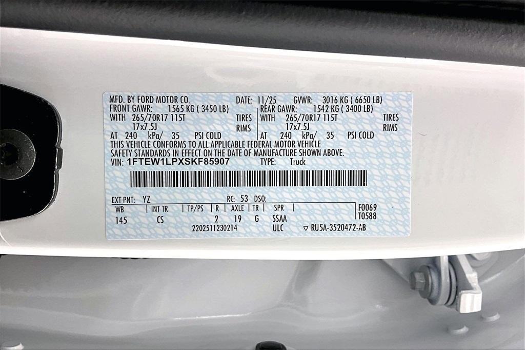 new 2025 Ford F-150 car, priced at $41,476