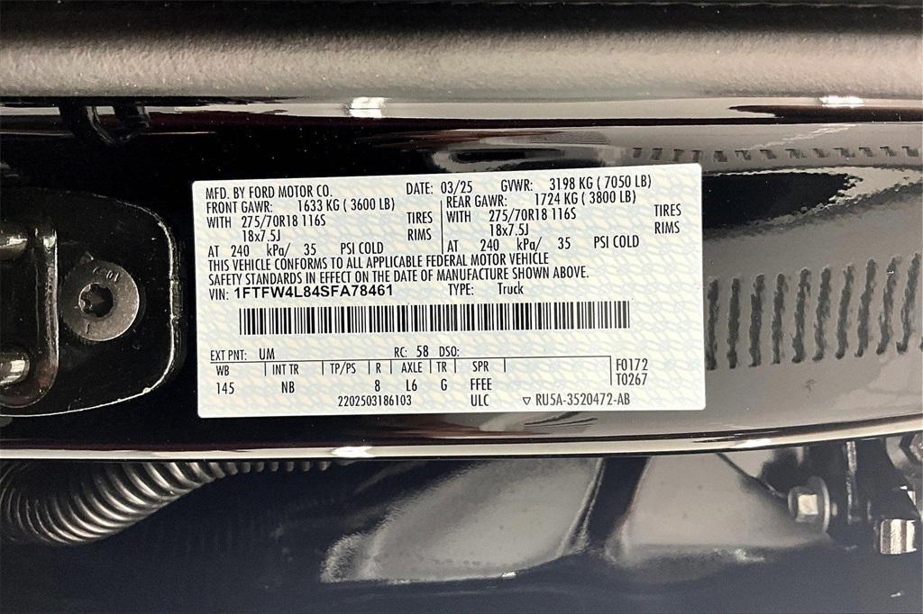 new 2025 Ford F-150 car, priced at $67,083