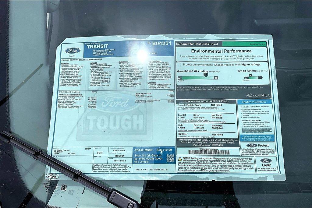 new 2026 Ford Transit-350 car, priced at $56,974