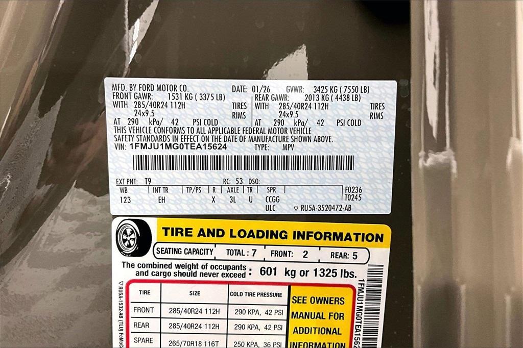 new 2026 Ford Expedition car, priced at $86,167