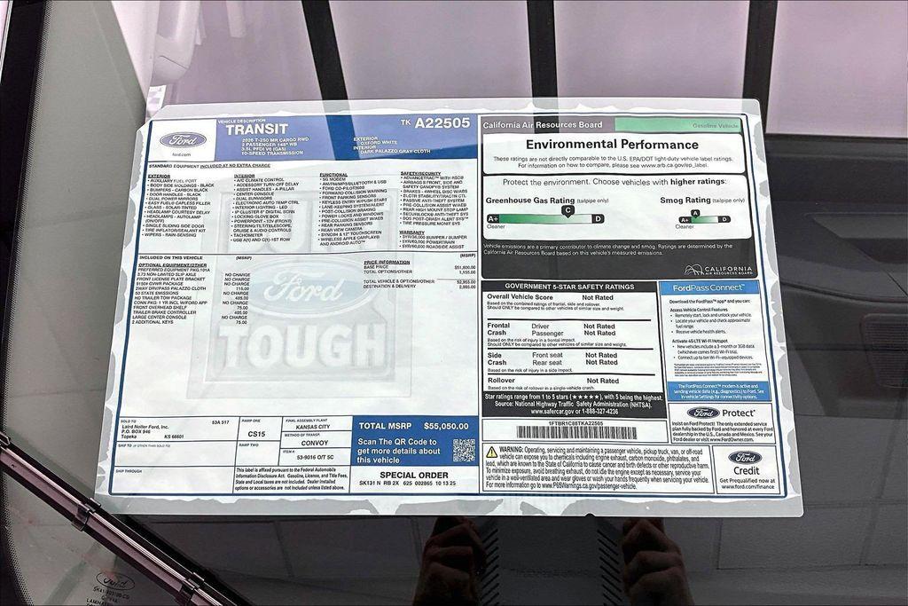 new 2026 Ford Transit-250 car, priced at $46,995