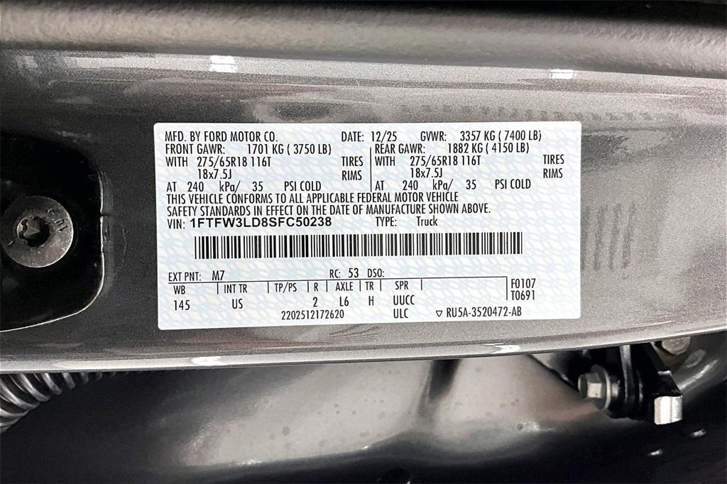 new 2025 Ford F-150 car, priced at $52,151
