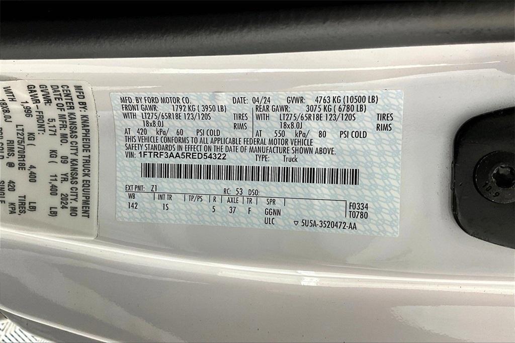 new 2024 Ford F-350 car, priced at $59,622