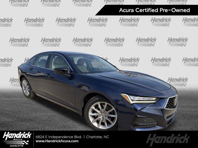 used 2021 Acura TLX car, priced at $24,795