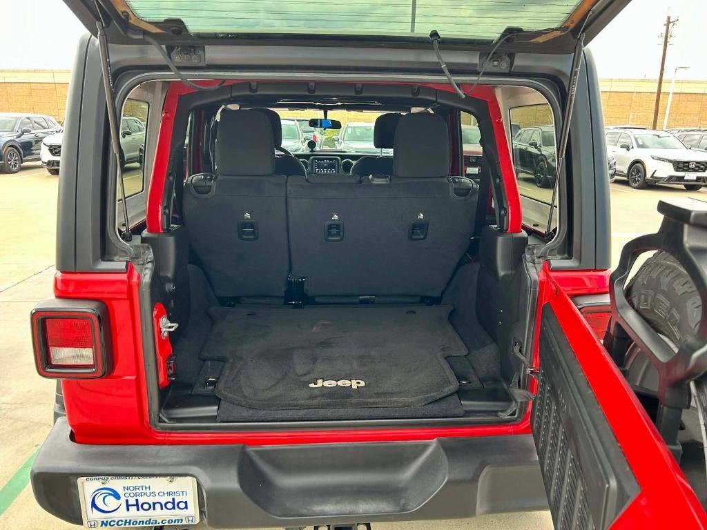 used 2021 Jeep Wrangler Unlimited car, priced at $28,542