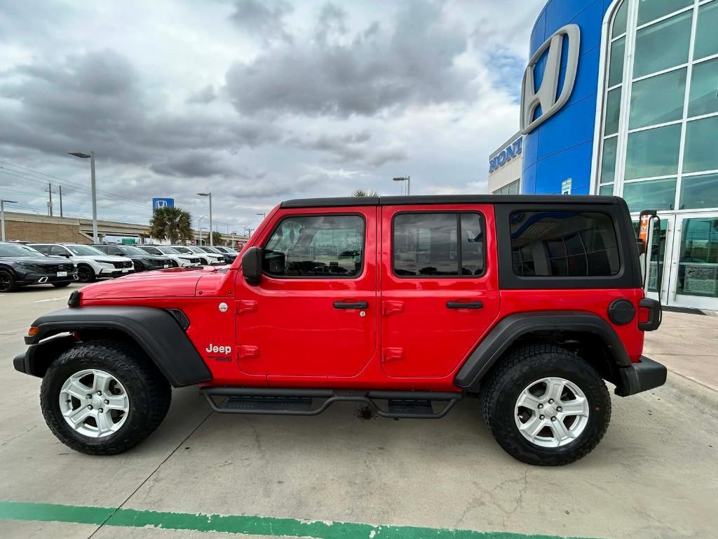 used 2021 Jeep Wrangler Unlimited car, priced at $28,542