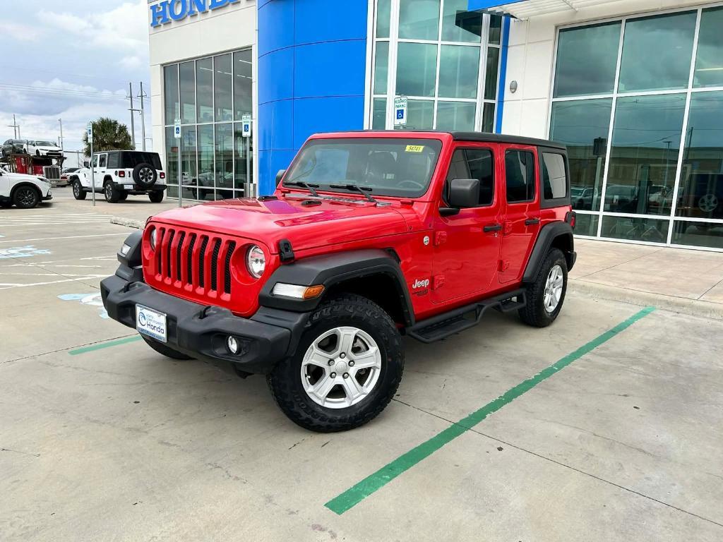 used 2021 Jeep Wrangler Unlimited car, priced at $28,542