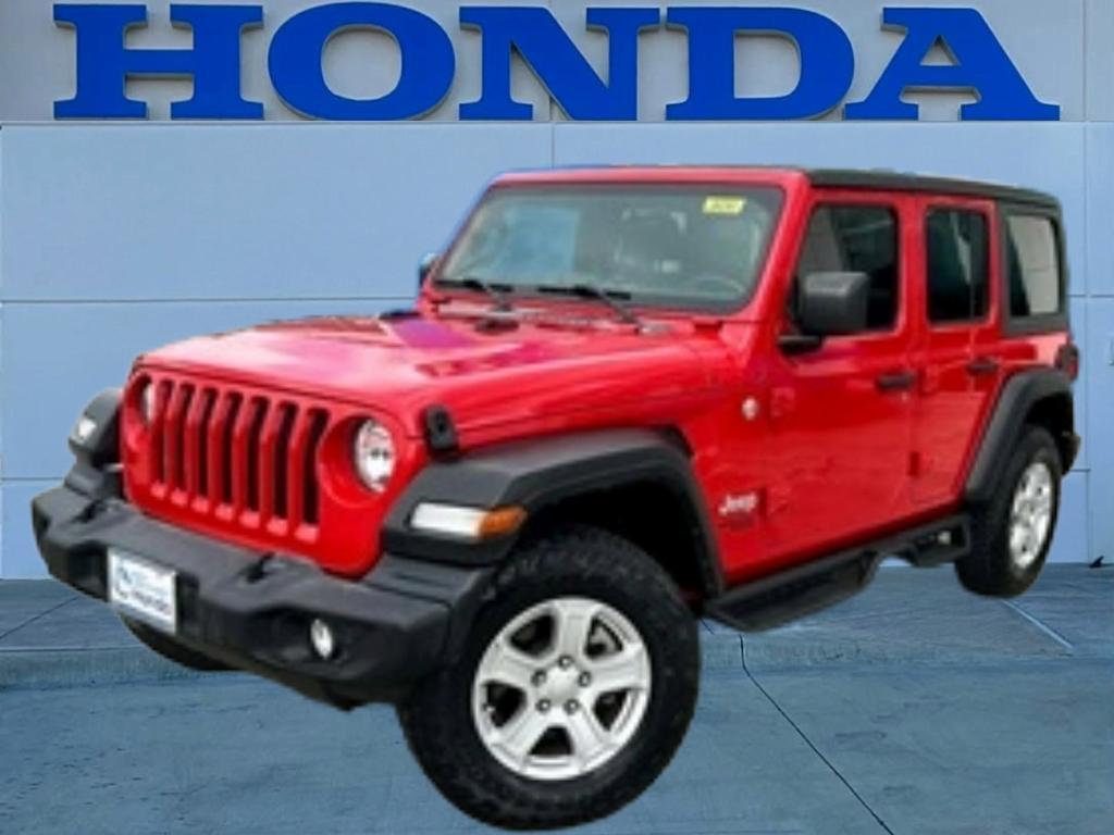 used 2021 Jeep Wrangler Unlimited car, priced at $28,542