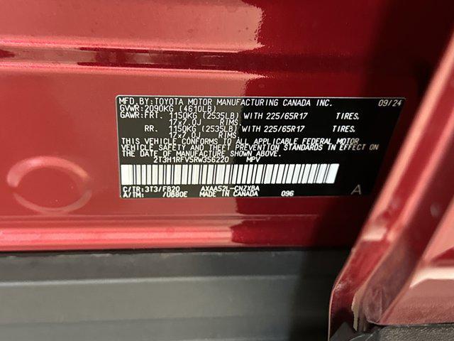 2024 Ruby Flare Pearl Toyota RAV4