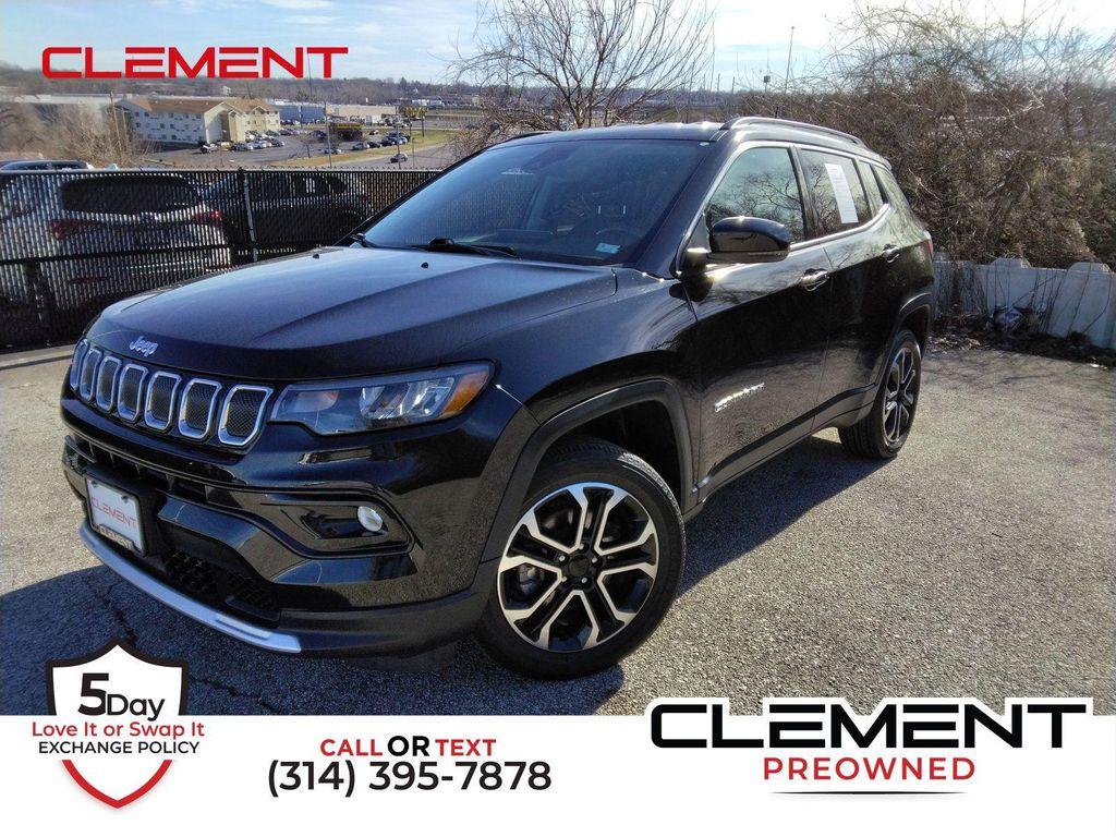 used 2022 Jeep Compass car, priced at $21,500