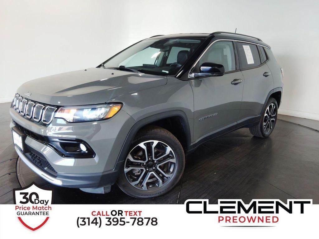 used 2022 Jeep Compass car, priced at $23,200