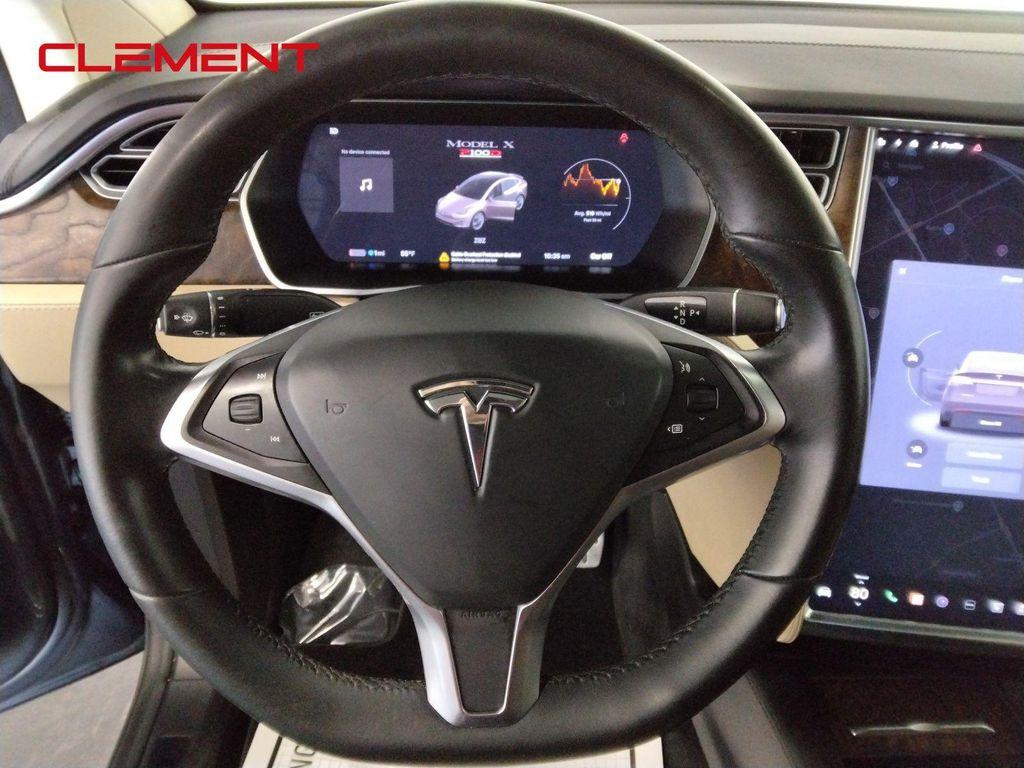 used 2017 Tesla Model X car, priced at $30,200