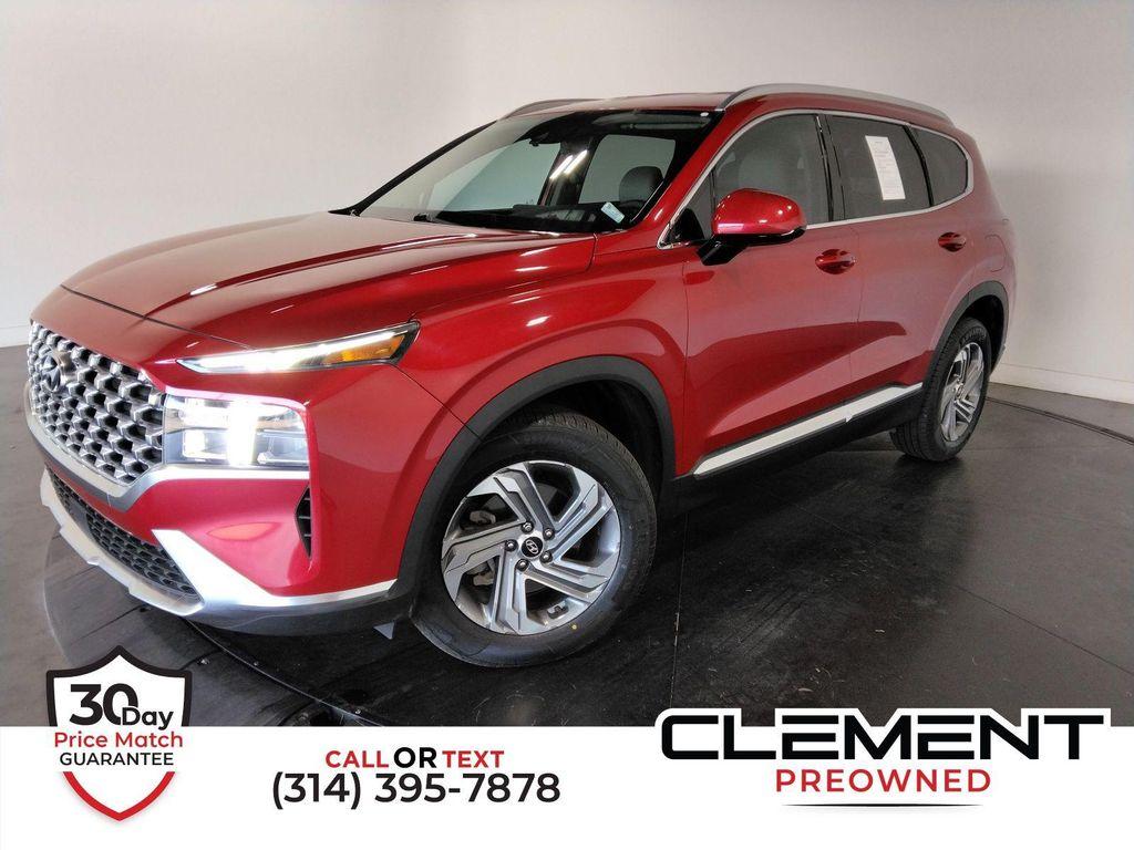 used 2021 Hyundai Santa Fe car, priced at $17,700