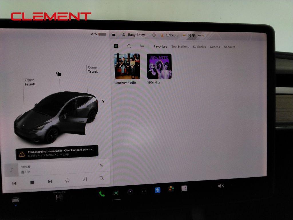 used 2021 Tesla Model Y car, priced at $27,500