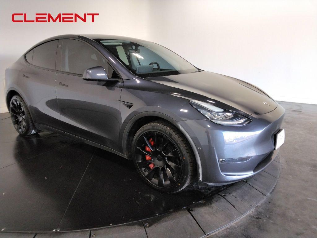 used 2021 Tesla Model Y car, priced at $27,500