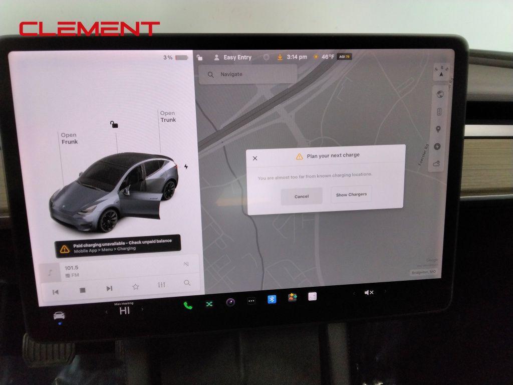 used 2021 Tesla Model Y car, priced at $27,500