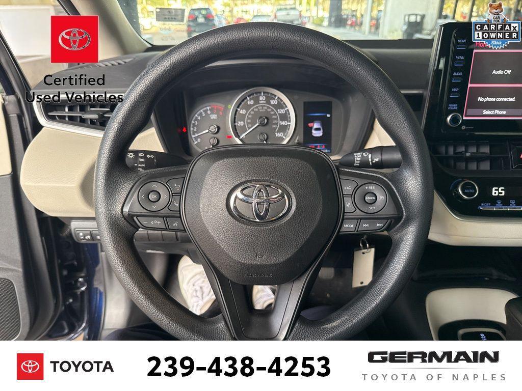 used 2022 Toyota Corolla car, priced at $17,553