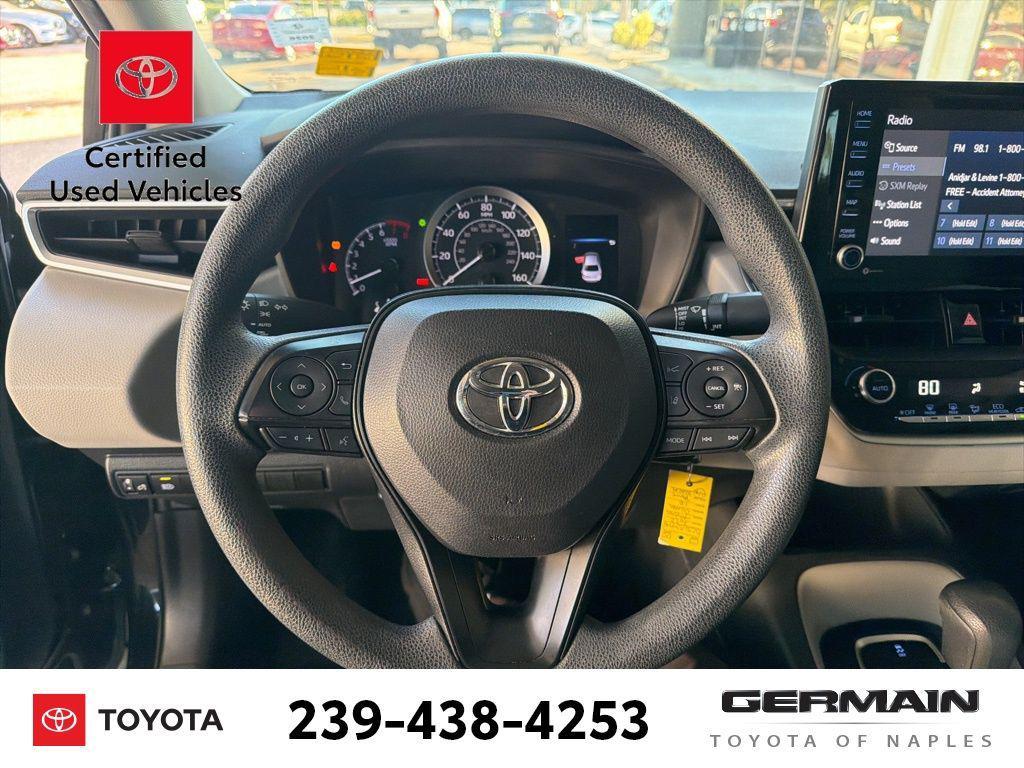 used 2022 Toyota Corolla car, priced at $18,552
