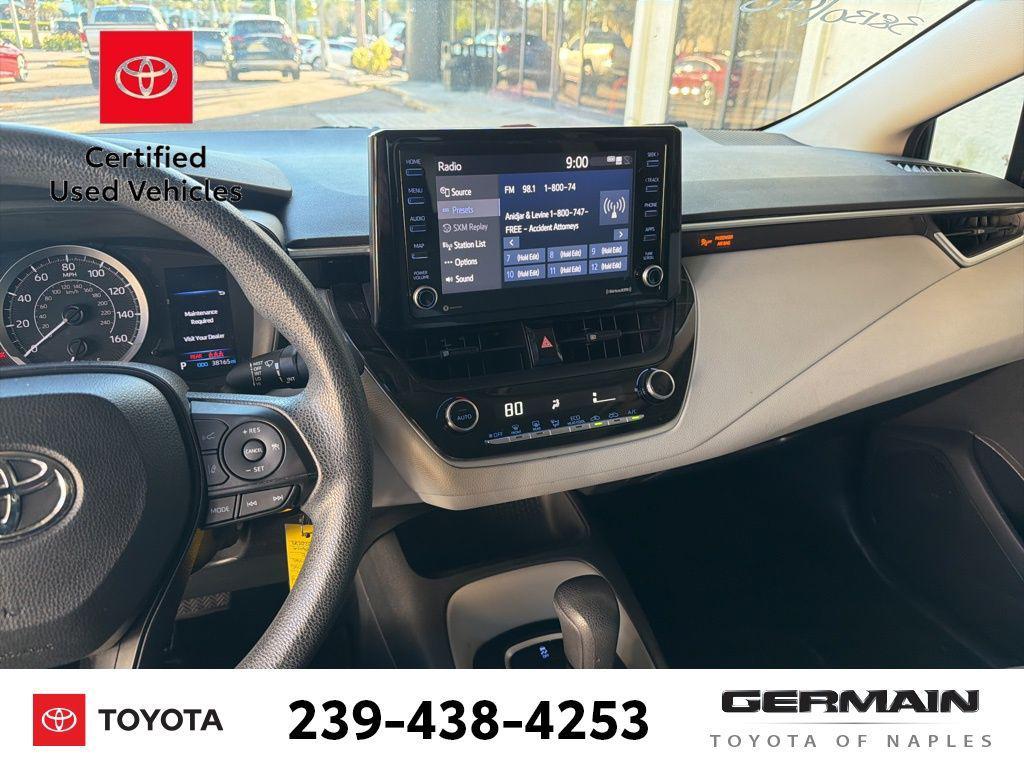 used 2022 Toyota Corolla car, priced at $18,552