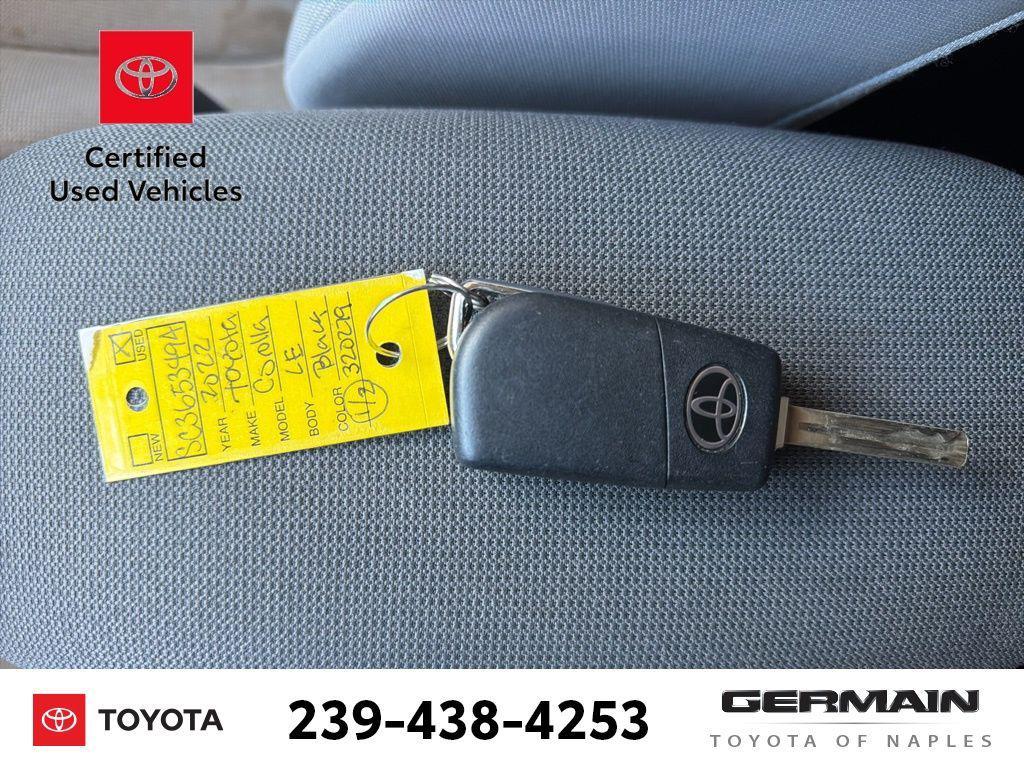 used 2022 Toyota Corolla car, priced at $18,552