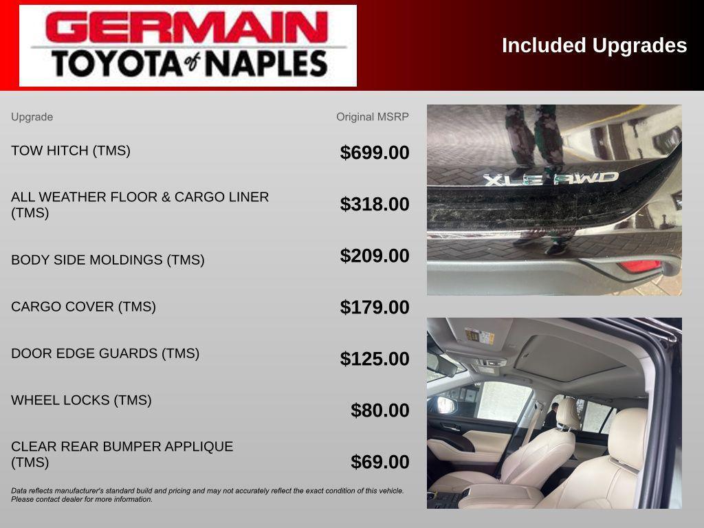 used 2022 Toyota Highlander car, priced at $34,552