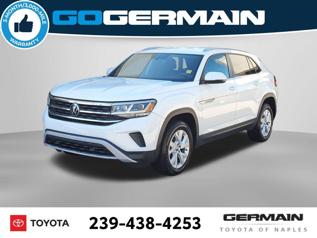 used 2021 Volkswagen Atlas Cross Sport car, priced at $15,588