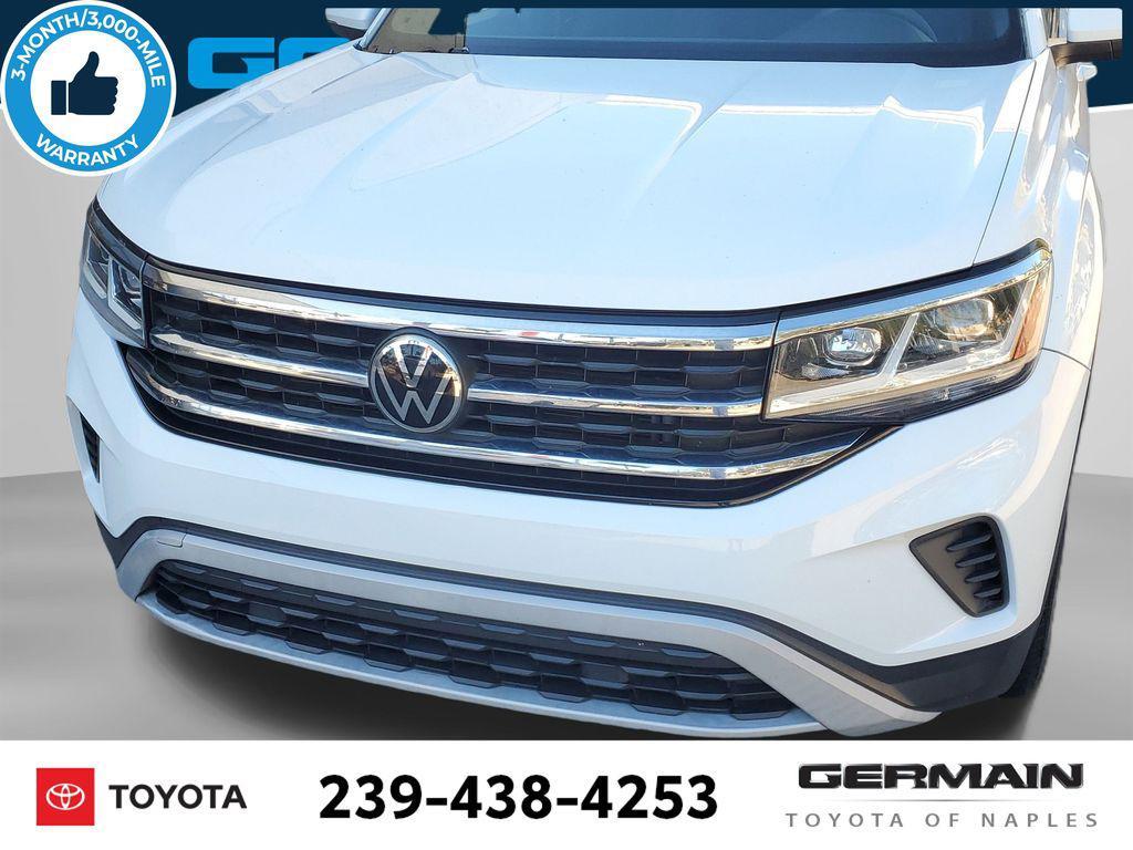 used 2021 Volkswagen Atlas Cross Sport car, priced at $15,588