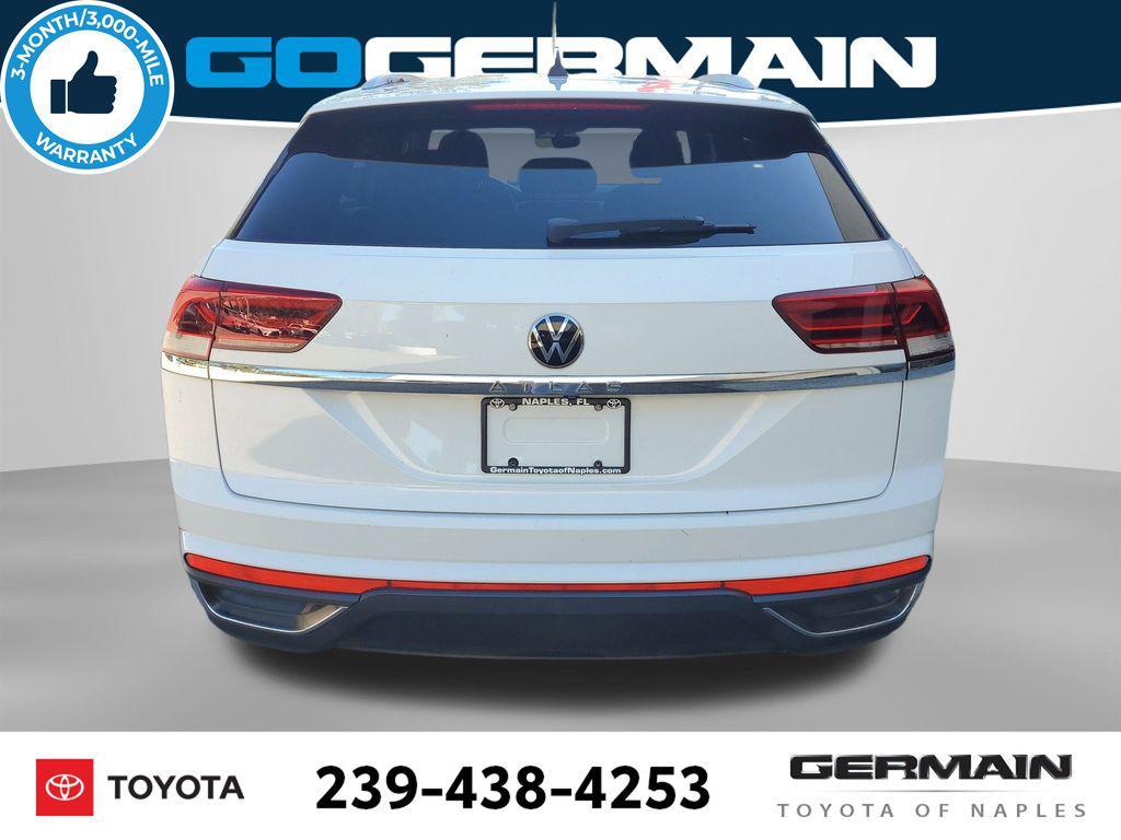 used 2021 Volkswagen Atlas Cross Sport car, priced at $15,588